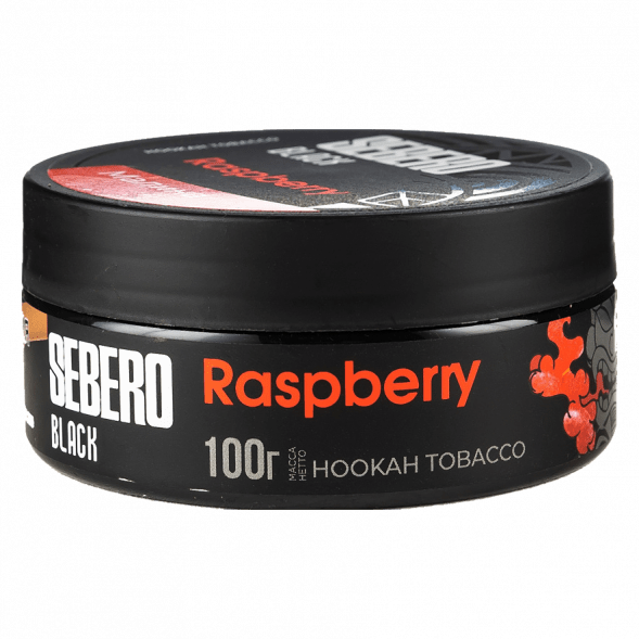 Табак Sebero Black - Raspberry (Малина, 100 грамм)