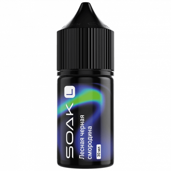 Жидкость SOAK L30 - Forest Blackcurrant (Лесная Чёрная Смородина, 30 мл, 2 мг)