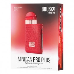 Электронная сигарета Brusko - Minican PRO Plus (Красный)