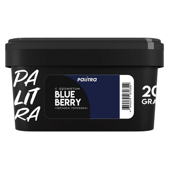 Табак Palitra - Blue Berry (Черника Голубика, 200 грамм)
