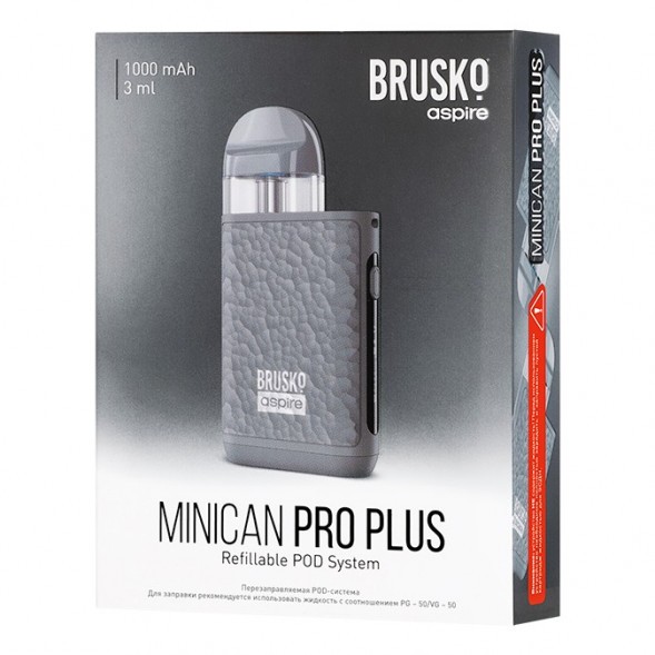 Электронная сигарета Brusko - Minican PRO Plus (Серый)