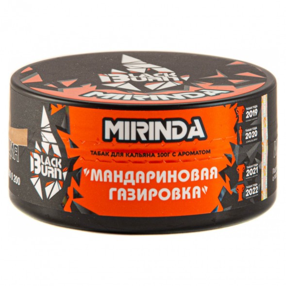 Табак BlackBurn - Mirinda (Мандариновая Газировка, 100 грамм)