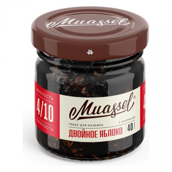 Табак Muassel Medium - Двойное Яблоко (40 грамм)