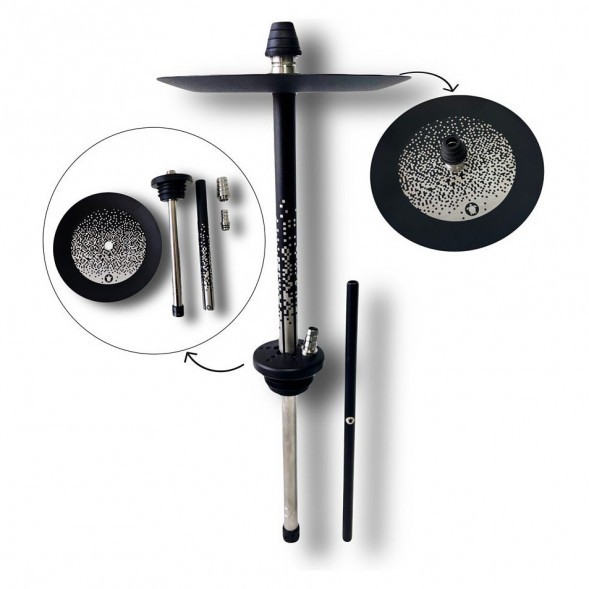 Кальян Tortuga - Бриг Pixel (Без Колбы)