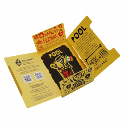 Табак Хулиган Hard - POOL (Кислый Лимонад с Гуавой, 200 грамм)