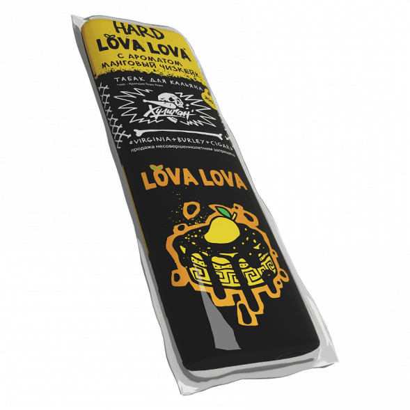 Табак Хулиган Hard - LOVA LOVA (Манговый Чизкейк, 200 грамм)