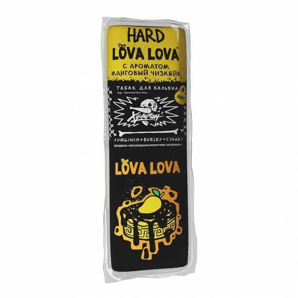 Табак Хулиган Hard - LOVA LOVA (Манговый Чизкейк, 200 грамм)
