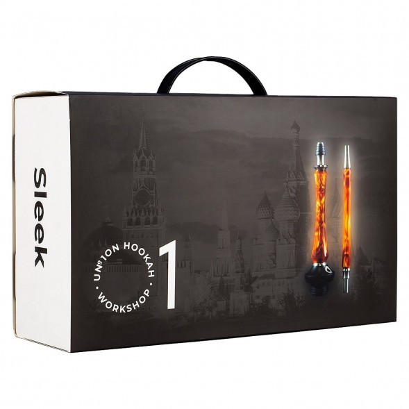 Кальян UNION - Sleek PVD White (Белый, Без Колбы)