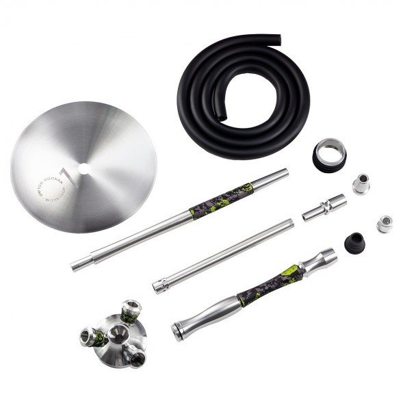 Кальян UNION - Fibonacci Оксид (Зелёный, Без Колбы)