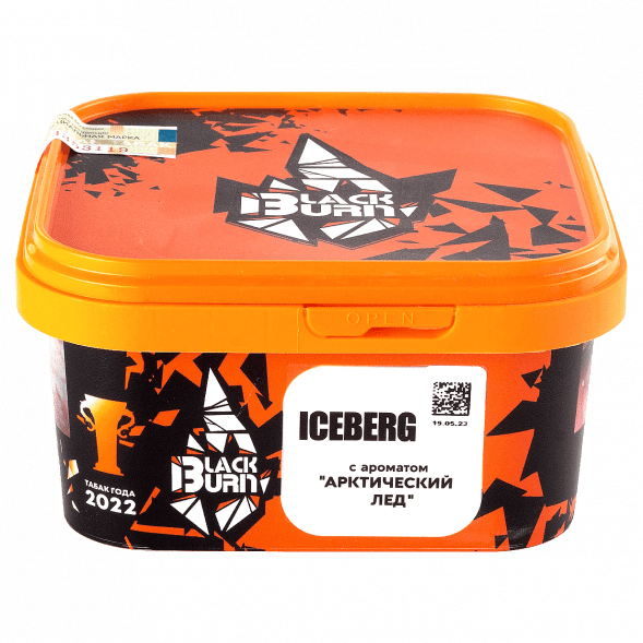 Табак BlackBurn - Iceberg (Арктический Лёд, 200 грамм)