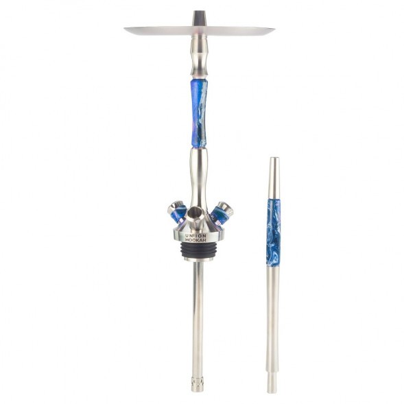 Кальян UNION - Fibonacci Гибрид (Синий, Без Колбы)