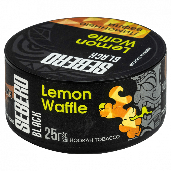Табак Sebero Black - Lemon Waffle (Лимонные Вафли, 25 грамм)