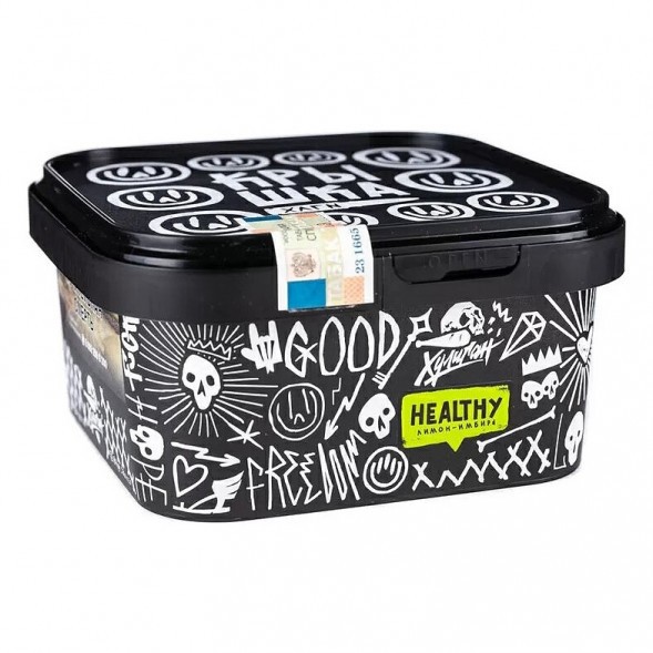 Табак Хулиган - Healthy (Имбирь и Лимон, 200 грамм)