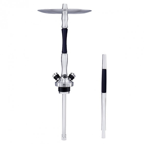 Кальян UNION - Fibonacci Exotic Wood Граб (Чёрный, Без Колбы)