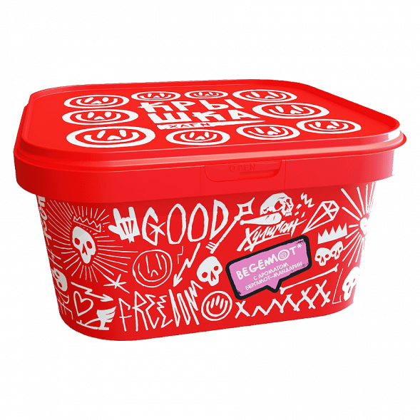 Табак Хулиган - Begemot (Бергамот и Мандарин, 200 грамм)