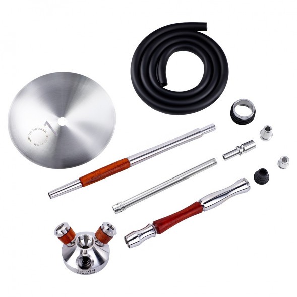 Кальян UNION - Fibonacci African Padauk Exotic Wood (Падук, Без Колбы)