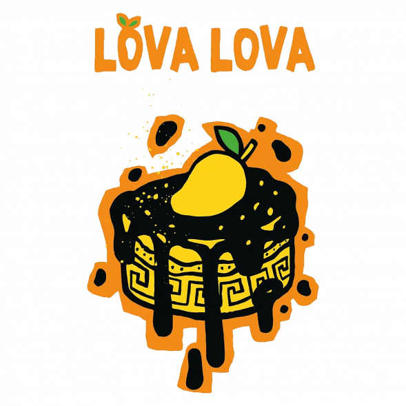 Табак Хулиган - LOVA LOVA (Манговый Чизкейк, 25 грамм)