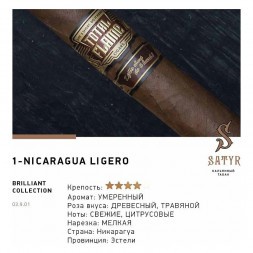 Табак Satyr Brilliant - Nicaragua Ligero (25 грамм)