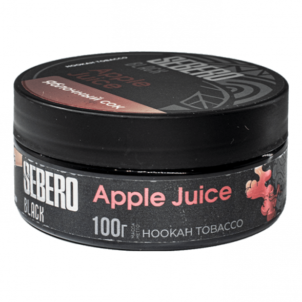 Табак Sebero Black - Apple Juice (Яблочный Сок, 100 грамм)