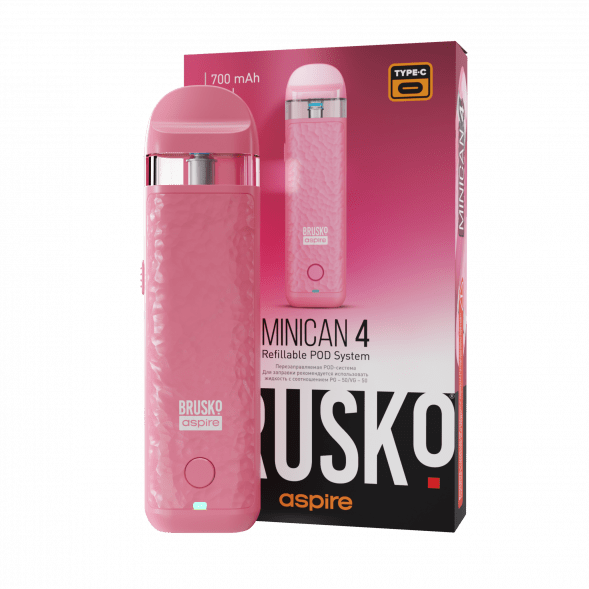 Электронная сигарета Brusko - Minican 4 (Розовый)