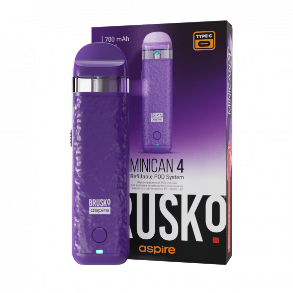 Электронная сигарета Brusko - Minican 4 (Фиолетовый)