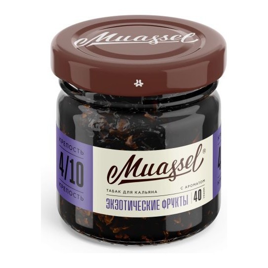 Табак Muassel Medium - Экзотические Фрукты (40 грамм)
