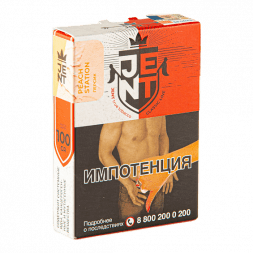 Табак Jent - Peach Station (Персик, 100 грамм)