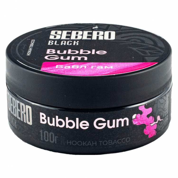 Табак Sebero Black - Bubble Gum (Бабл Гам, 100 грамм)