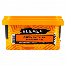 Табак Element Земля - Green Skittlez (Зелёный Скитлз, 200 грамм)