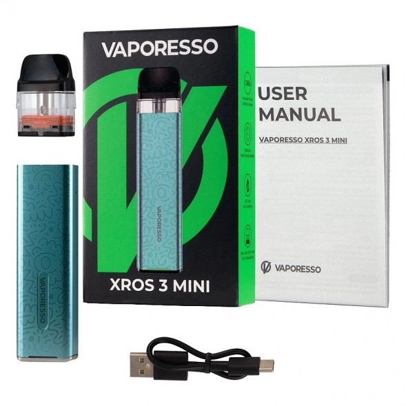 Электронная сигарета Vaporesso XROS 3 Mini - Aqua Green