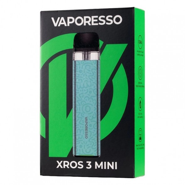 Электронная сигарета Vaporesso XROS 3 Mini - Aqua Green