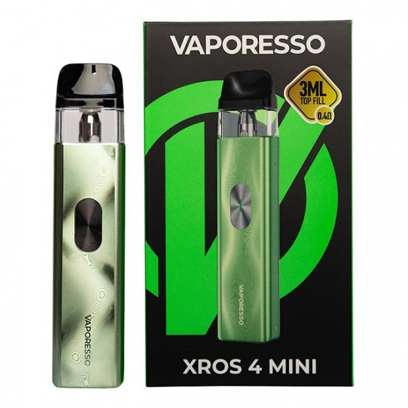 Электронная сигарета Vaporesso XROS 4 Mini - Ice Green (Зелёный Лёд)