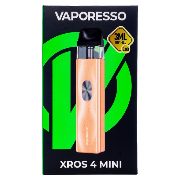 Электронная сигарета Vaporesso XROS 4 Mini - Champagne Gold (Золотое Шампанское)