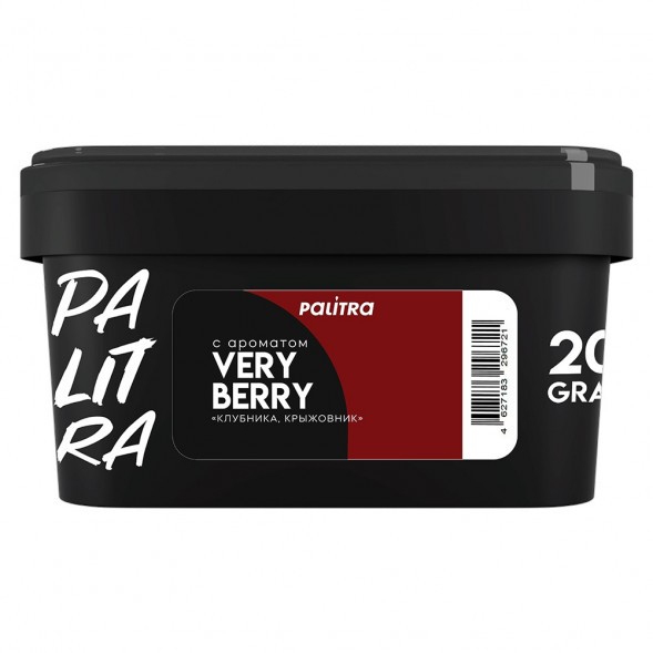 Табак Palitra - Very Berry (Клубника Крыжовник, 200 грамм)