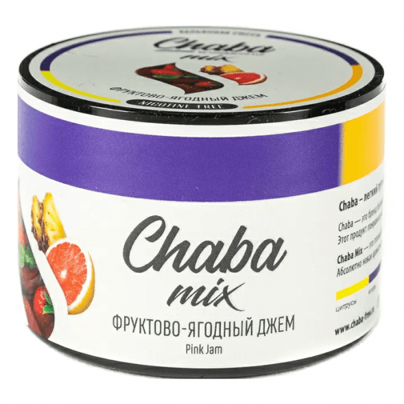 Смесь Chaba Mix - Pink Jam (Фруктово-Ягодный Джем, 50 грамм)