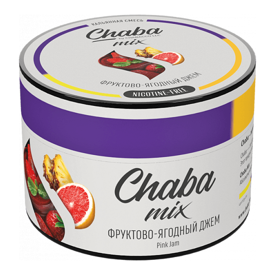 Смесь Chaba Mix - Pink Jam (Фруктово-Ягодный Джем, 50 грамм)