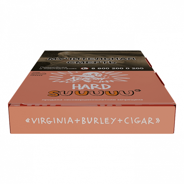 Табак Хулиган Hard - Suuuuu (Белый Персик и Апельсин, 25 грамм)