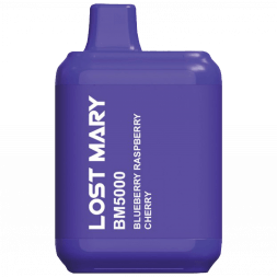 LOST MARY BM - Черника Малина Вишня (Blueberry Raspberry Cherry, 5000 затяжек)