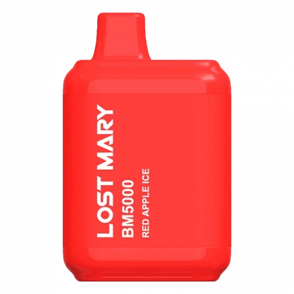 LOST MARY BM - Красный Яблочный Лёд (Red Apple Ice, 5000 затяжек)