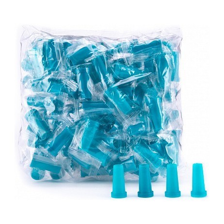 Мундштуки Одноразовые - Бирюзовые